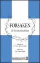 Forsaken SATB choral sheet music cover